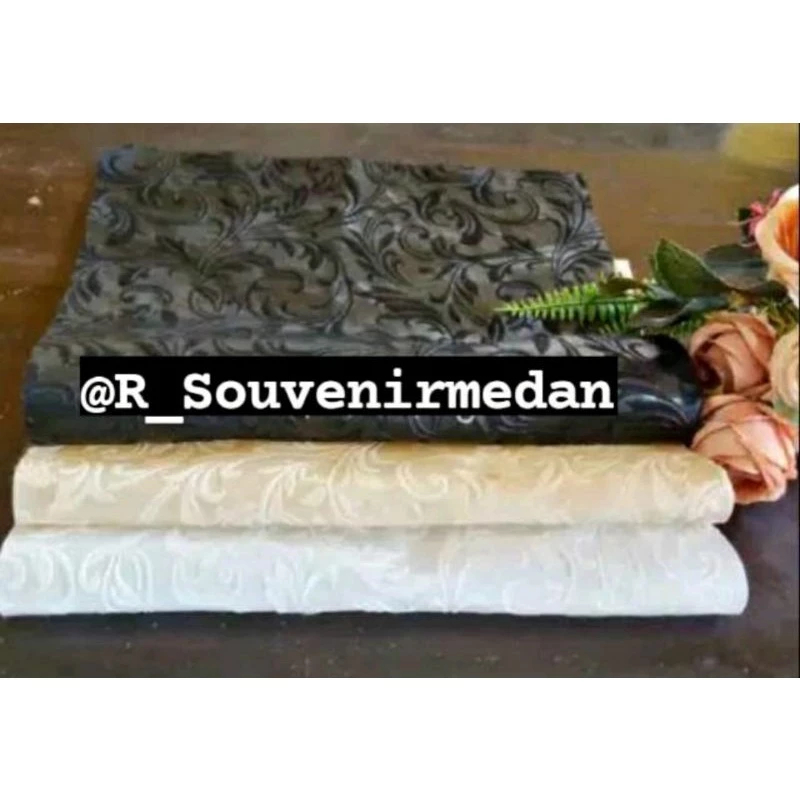 

BACKGROUND MAHAR emboss-Bahan Mahar/kain emboss/spundbond embos/kain buket