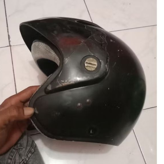 helm halface ink batman/bekas