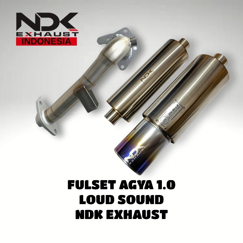 KNALPOT AGYA AYLA 1.0 SUPER GAHAR NDK EXHAUST