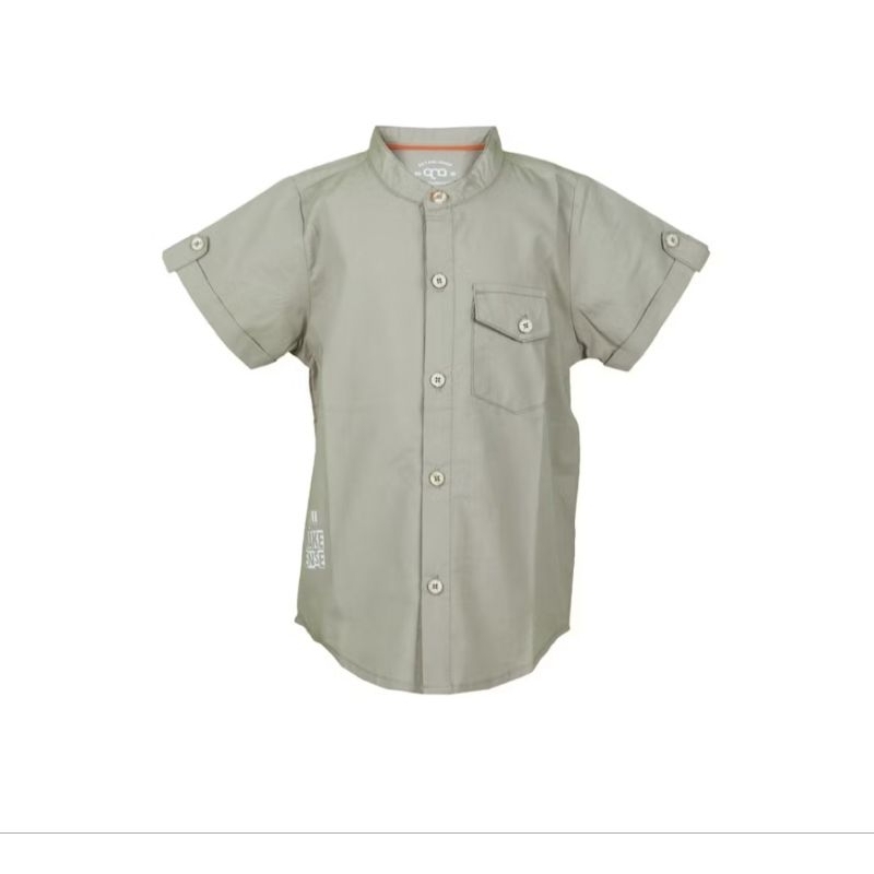 QNA Baju Kemeja Kerah Koko Anak Laki Laki Usia 1-4 Tahun