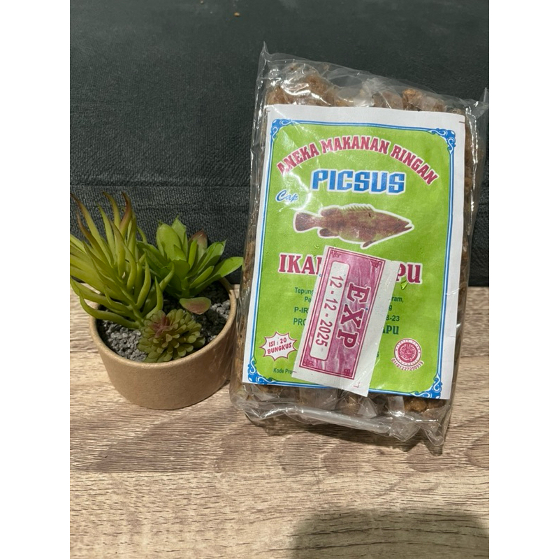 

makanan ringan Picsus ikan kerapu