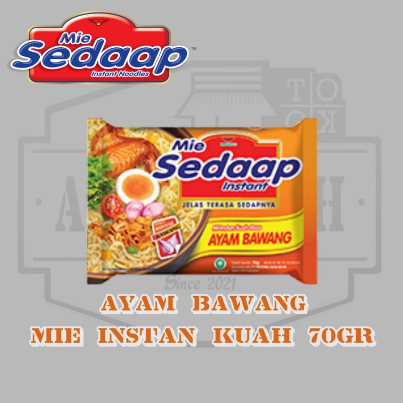 

Mie Instan Sedaap Ayam Bawang 70gr