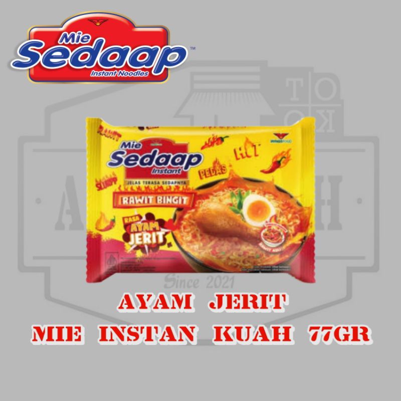 

Mie Instan Sedaap Ayam Jerit 77gr