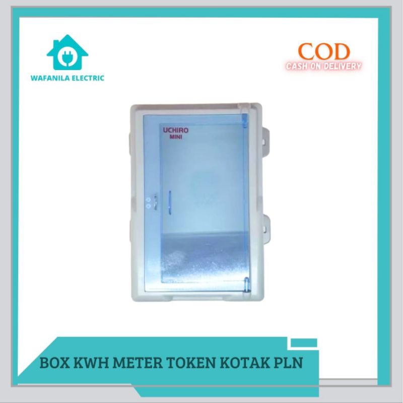 UCHIRO BOX KWH METER / KOTAK METERAN / COVER METERAN LISTRIK / BOX METERAN (KWH PULSA)