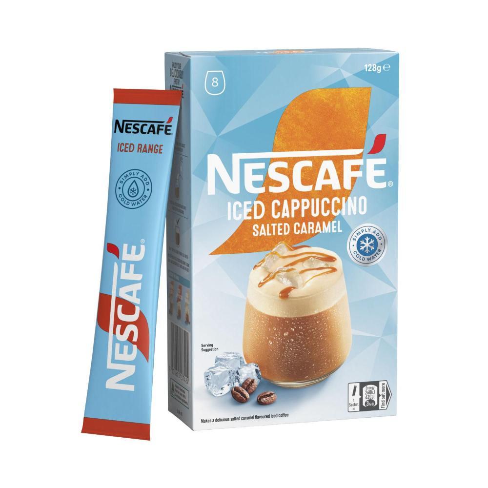 

Nescafe Iced Salted Caramel Coffee Sachets | 8 pack Australia
