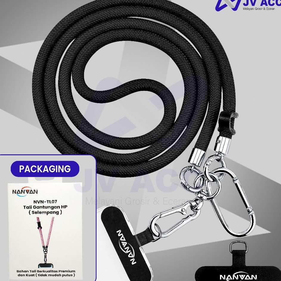 

NVNTL7 TALI GANTUNGAN LANYARD HP ID CARD MODEL SELEMPANG BAHAN KUAT DAN BERKUALITAS