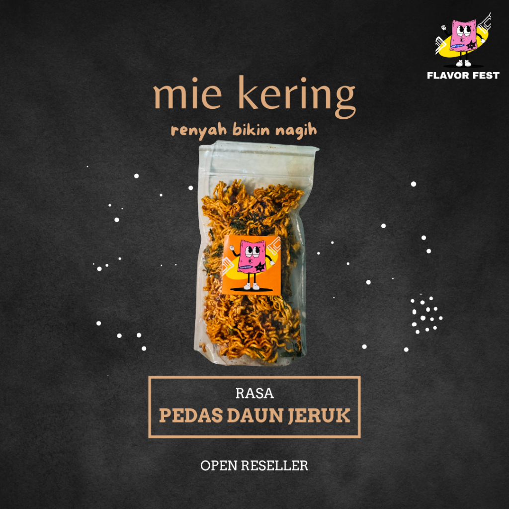

(COD) TERMURAH | TERLARIS | MIE KREMES PEDAS DAUN JERUK | MIE KERING PEDAS | GURIH PEDAS