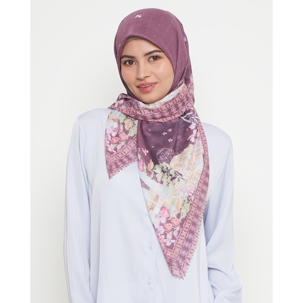 MIERTO SCARVES - Makassar Series Hijab Segi Empat 115cm x115cm