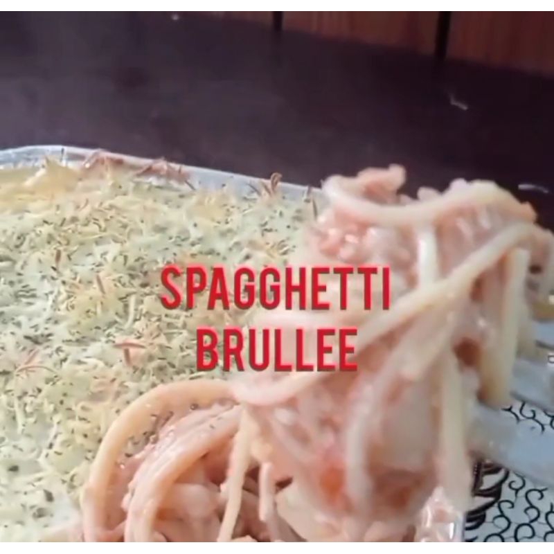 

spagheti brullee size 20*20
