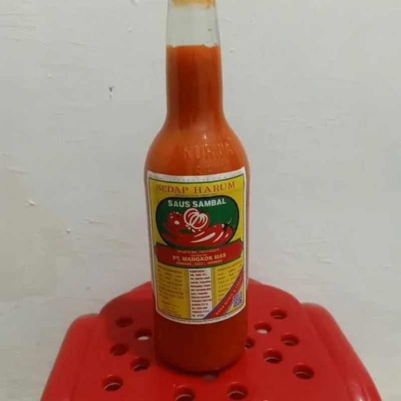 

saus sambal mangkok botol sedap harum