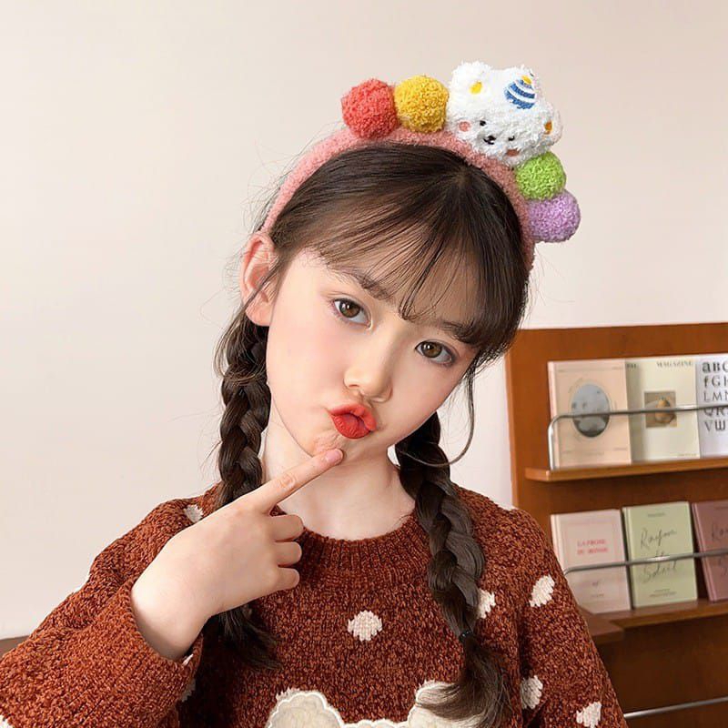 Bando karakter boneka, bando lucu, bando Korea, bandana lucu