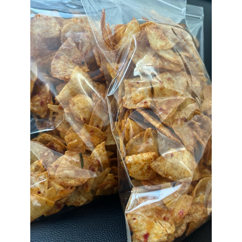 

singkong balado daun jeruk