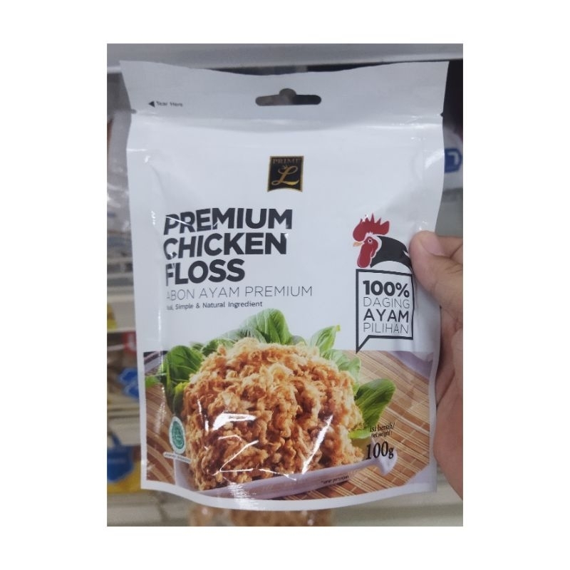 

PRIME L ABON AYAM PREMIUM 100GR ISI 3 PCS