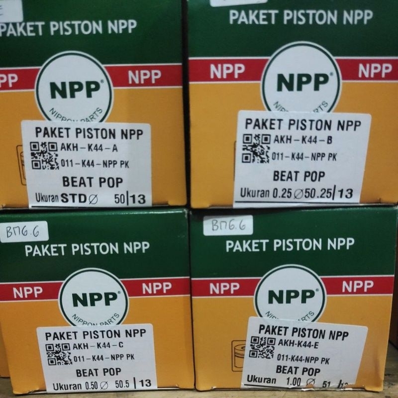 PISTON KIT NPP BEAT POP