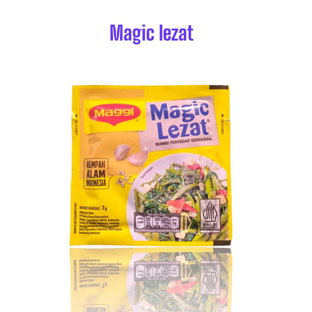 

Maggi Magic Lezat Bumbu Penyedap Serbaguna Sachet Eceran