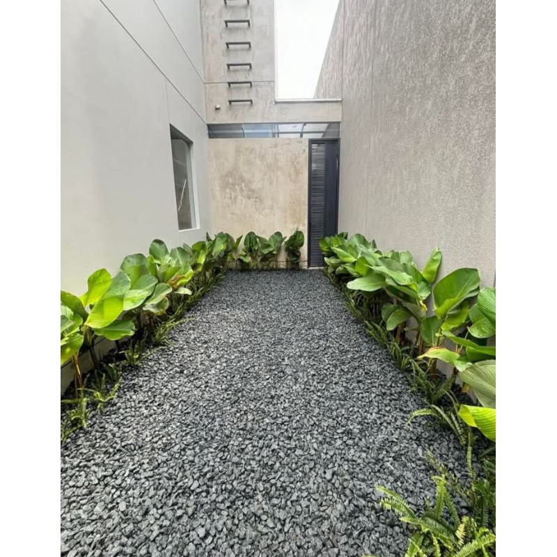 Taman kering batu split Taman kering murah taman murah taman rumah