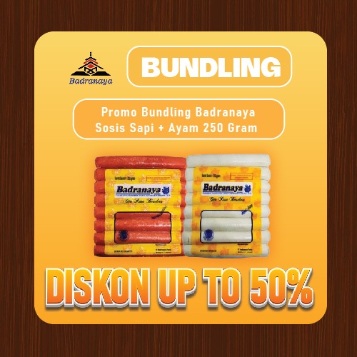 

Soes Merdeka - Badranaya PROMO BUNDLING Sosis Ayam x Sosis Sapi Uk. 250 gram
