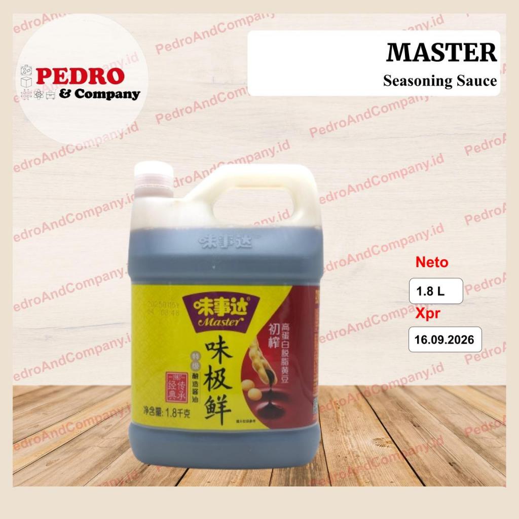 

Master - Kecap masak/ seasoning sauce (1.8L) jerigen