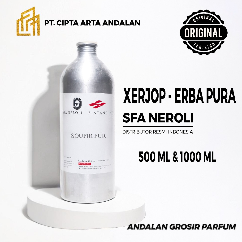 Andalan Grosir Parfum - Bibit Parfum Murni Xerjoff - Erba Pura By SFA Neroli (Repack & Segel)
