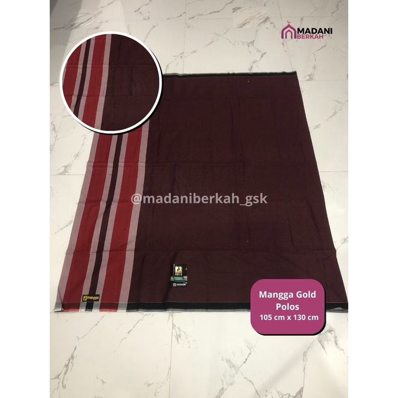 Sarung Mangga Gold Polos