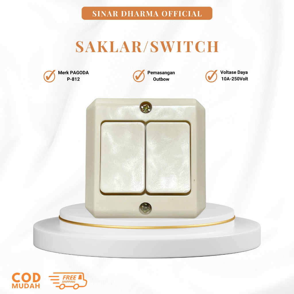PAGODA OB Saklar Seri Bakelite -P-812