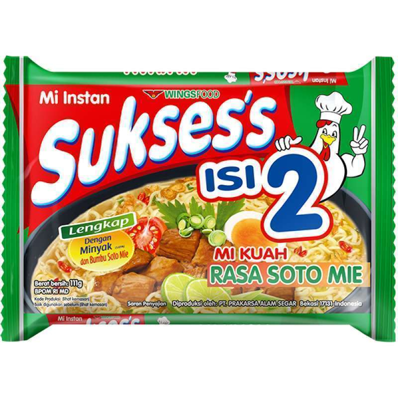 

MIE SUKSES ISI 2 KUAH SOTO || 1/2DUS ISI 12PCS