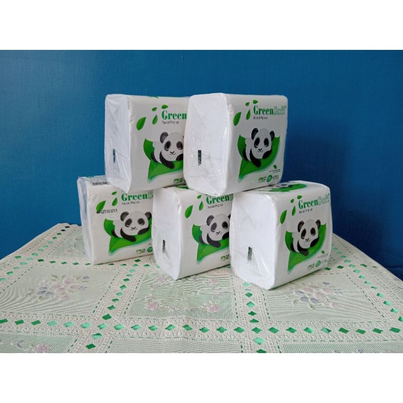GreenSoft Pop Up Facial 150 gr Tissue Murah
