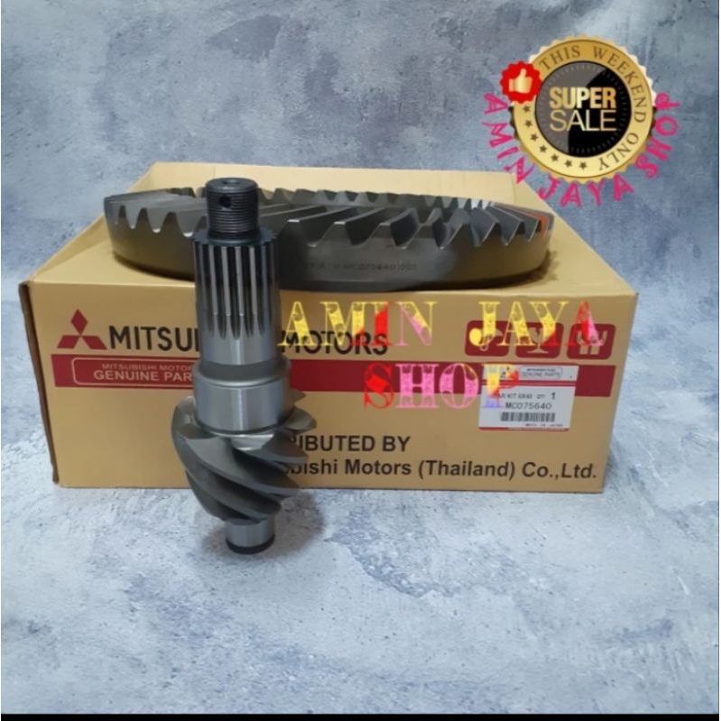 GEAR SET GIGI GARDAN NANAS 6x40 6x40 MITSUBISHI PS 125 CANTER PS TURBO ORIGINAL