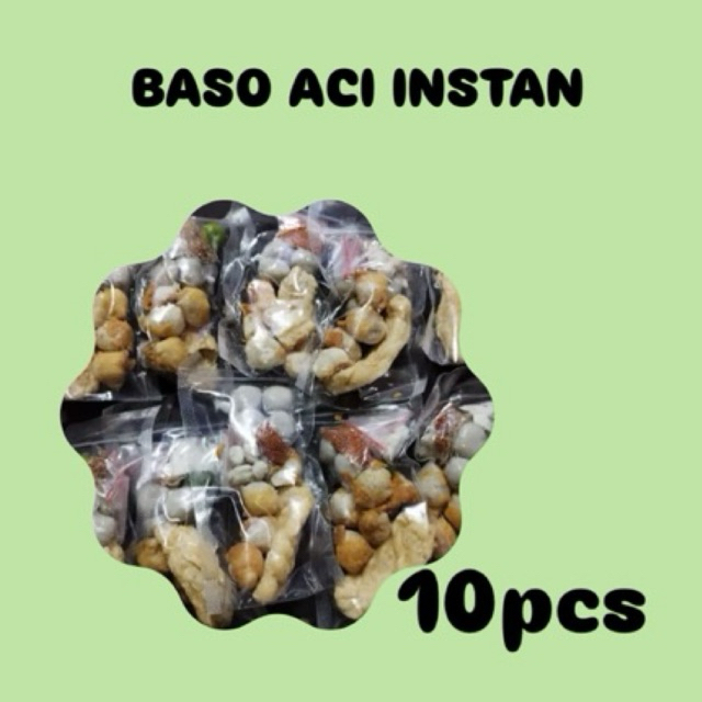 

BASO ACI INSTAN 10pcs