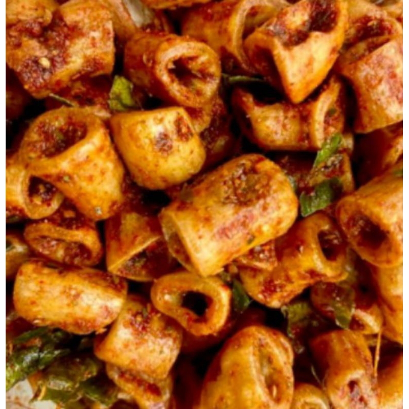 

SOTONG PEDAS DAUN JERUK 125 GRAM CEMILAN CAMILAN PEDAS GURIH ENAK TERLARIS