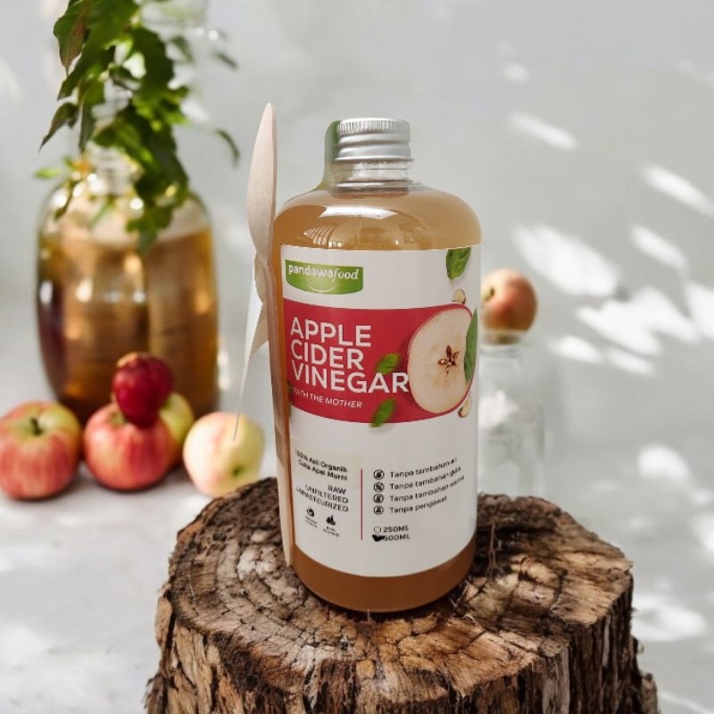 

Cuka Apel 500ml - Apple Cider Vinegar Sentosa Minuman Sehat Herbal