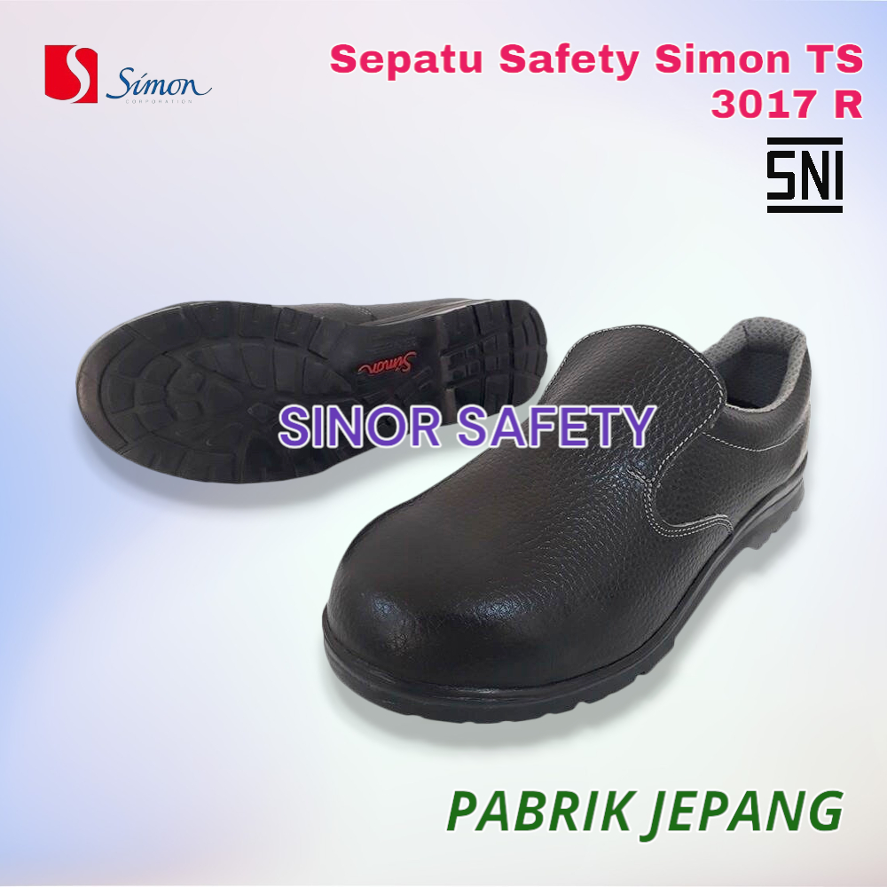 Sepatu Safety Simon TS3017R Safety Shoes SIMON Kualitas JEPANG