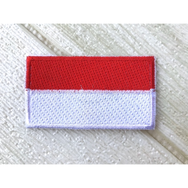 Bet BenderanMerah Putih Bordir Bet Bendera Indonesia Bordir Badge Bendera Merah Putih Kecil