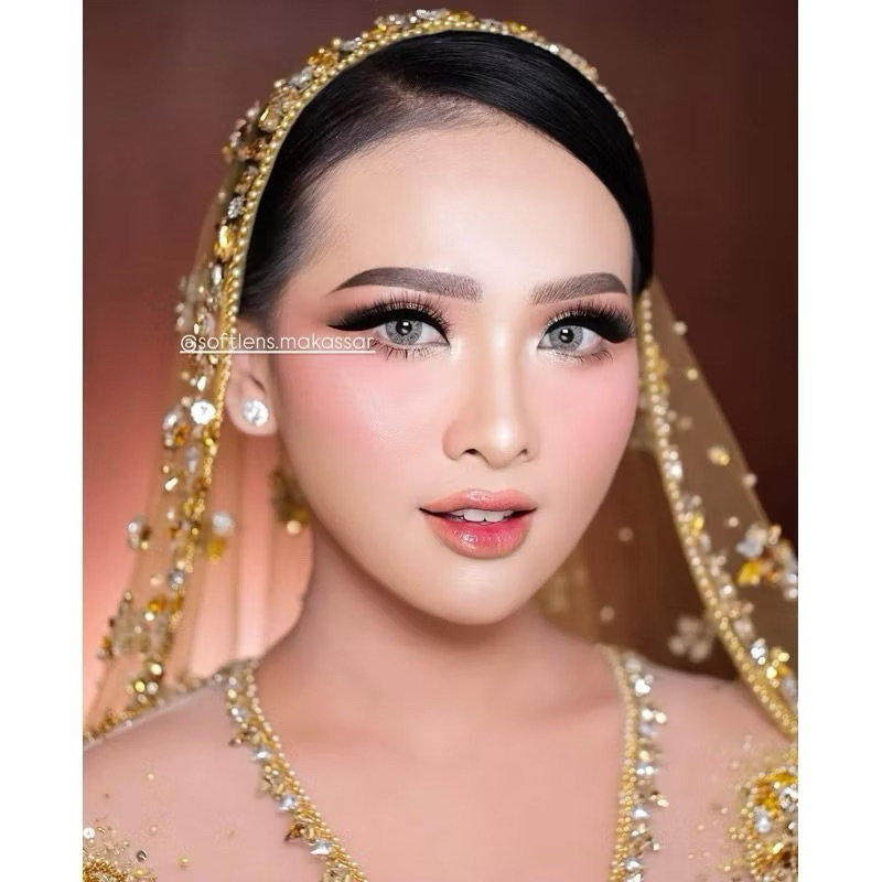 Softlens Adelio Grey Normal/Minus s/d -8.00 (formakeup)