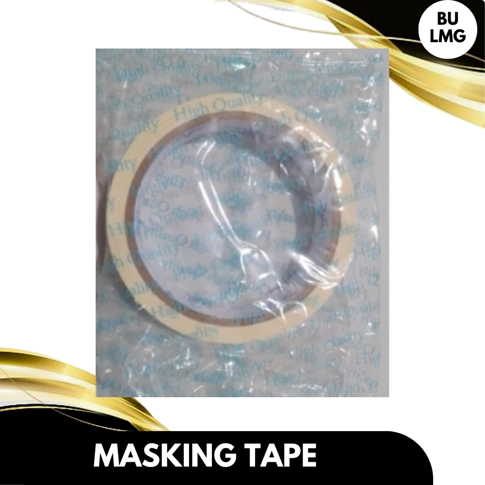 

Lakban Kertas Masking Tape 1inch (2,5cm) Ecer Satuan Seven Star