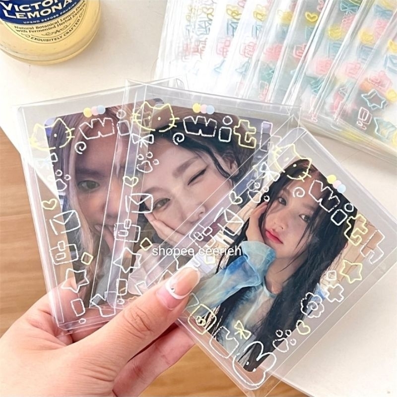 

PLASTIK PACKING AESTHETIC INNER SLEEVE PHOTOCARD PLASTIK A014