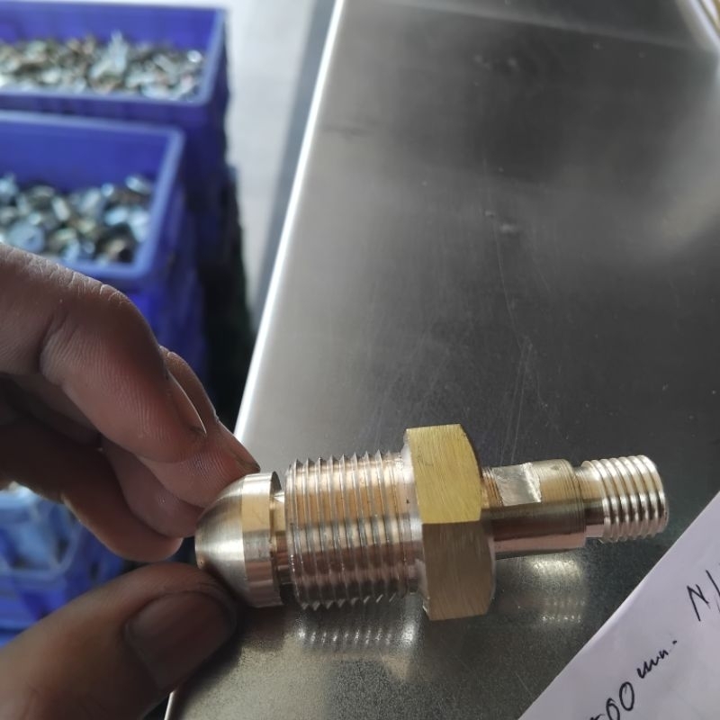 Nepel tabung gas nitrogen