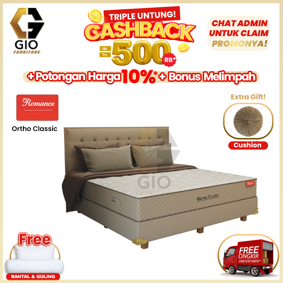Kasur/Springbed Romance Ortho Classic (Full set)