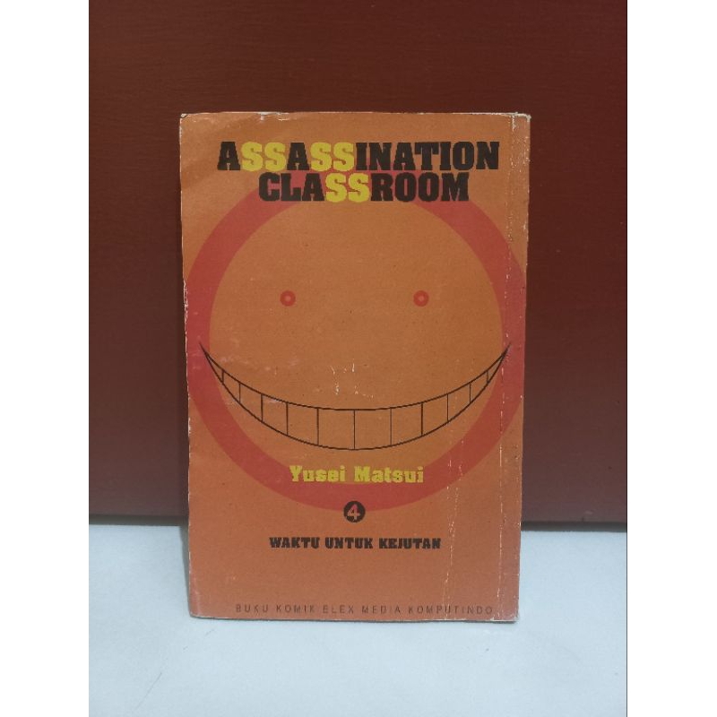 Assasination Classroom Manga Komik Comic ORI Preloved Volume 4