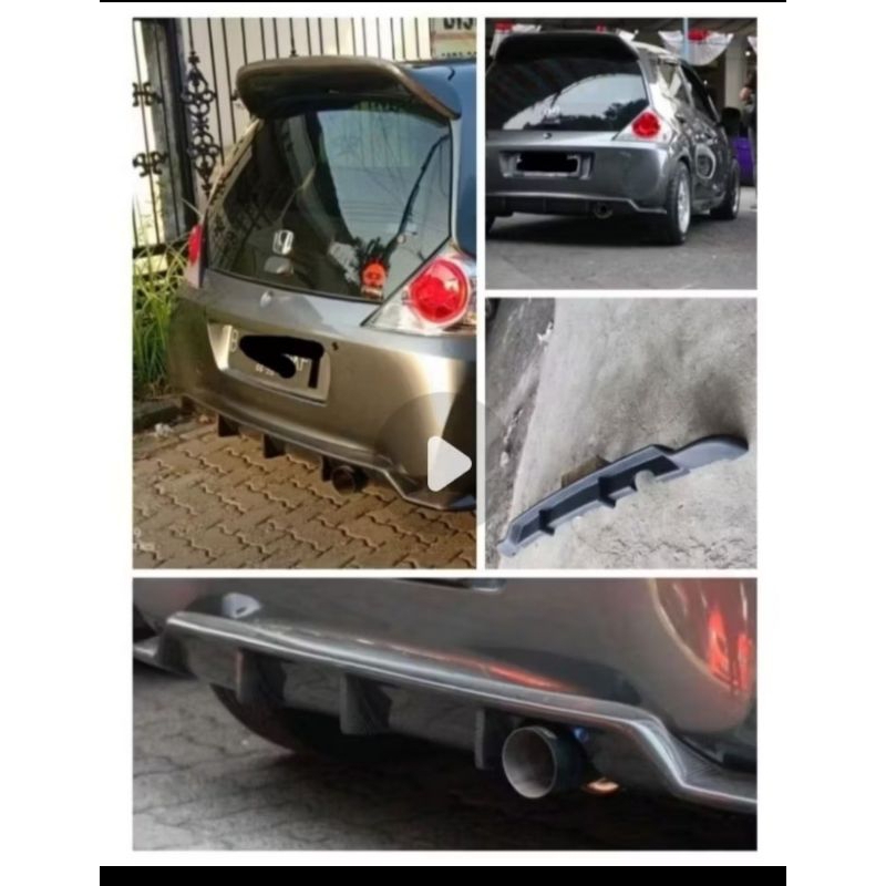 difuser honda brio old custom