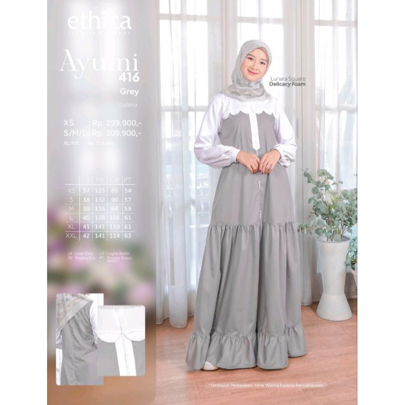 GAMIS AYUMI 416 GREY XL ETHICA