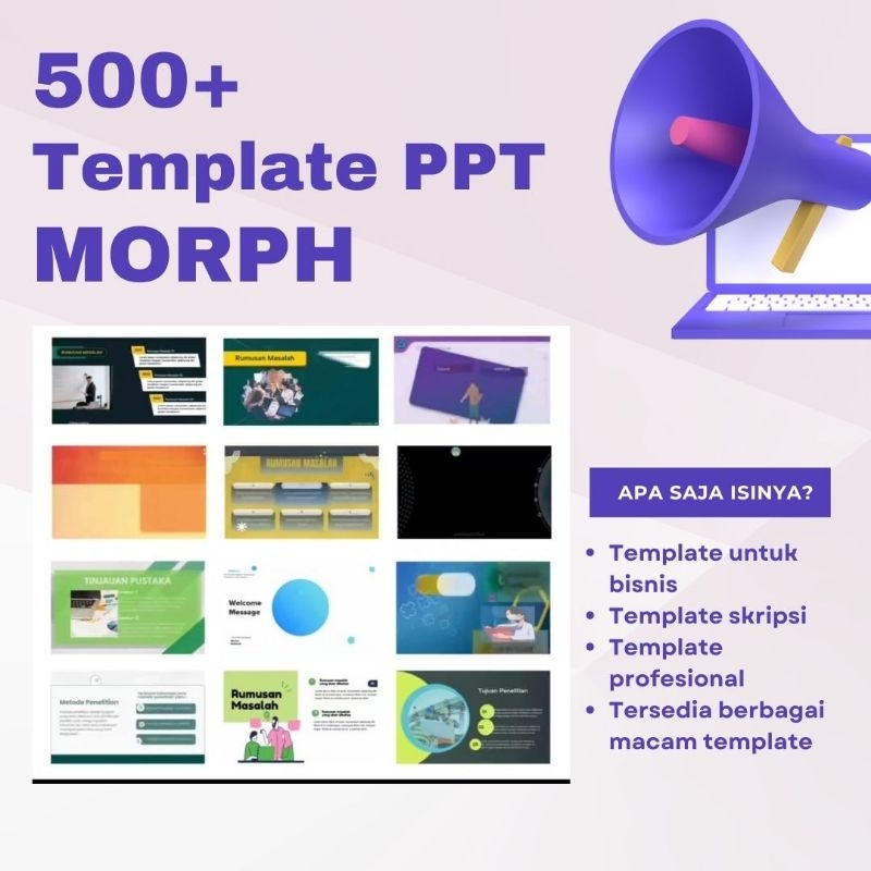 Template PPT Presentasi Animasi