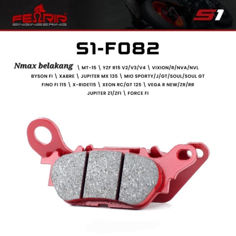 Dispad Kampas Rem Depan Mio Karbu Sporty Mio J Fino Xride Soulgt 115 Xeon Nouvo Fenrir Brakepad