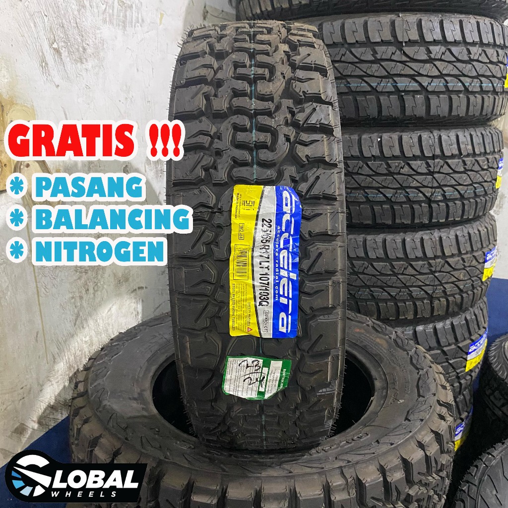Ban Mobil Semi Offroad C/T Ring 17 Ukuran 225 65 R17 Merek Accelera Omikron