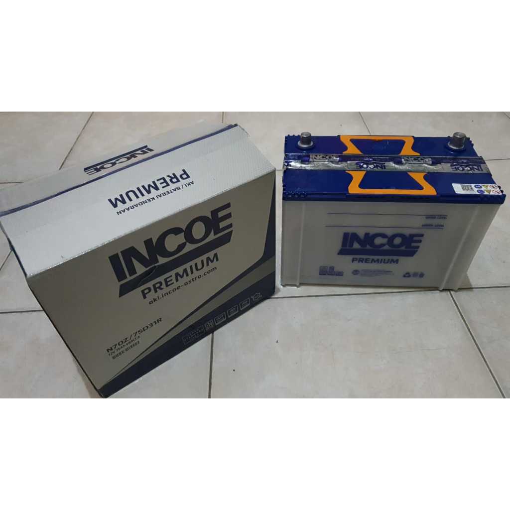 Aki Basah Incoe Premium 75D31R/N70Z (75AH)