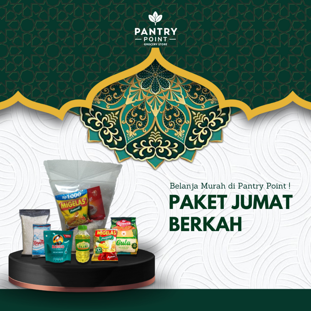 

(Promo) Paket Jum'at Berkah - Paket Sembako Hampers