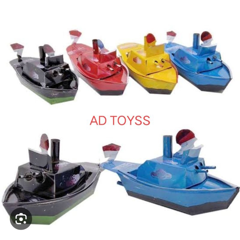 MAINAN KAPAL OTOK OTOK KODIAN 20 PCS TERMURAH LARIS CIREBON TRADIONAL MAINAN KAPAL OTOK OTOK