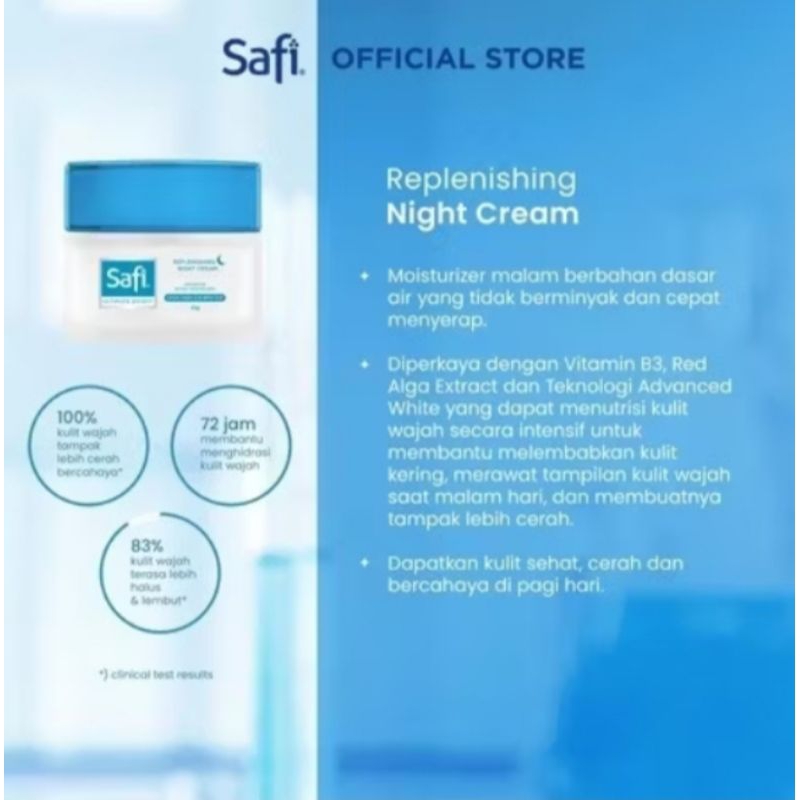 Safi Ultimate Bright Iluminating Day cream & Night Cream 25 gr
