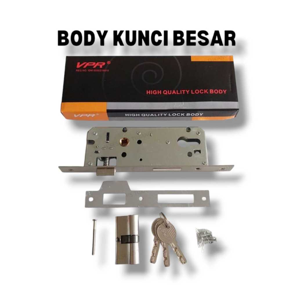 BODY KUNCI PINTU BESAR SET / LOCKCASE PINTU BESAR 7011VPR
