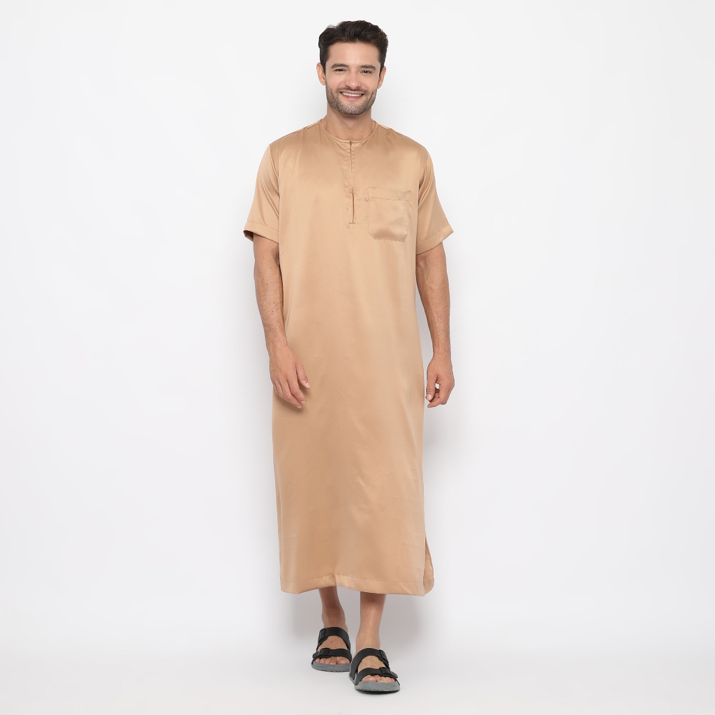 GARANSI SHOHIB GAMIS PRIA LENGAN PENDEK TURKI KEKINIAN